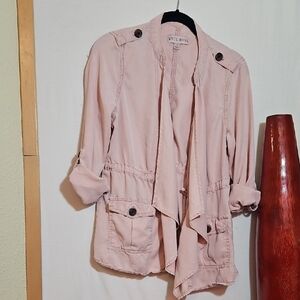 Knox Rose Light Pink Utility Jacket